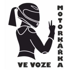 Naljepnica Biker u autu