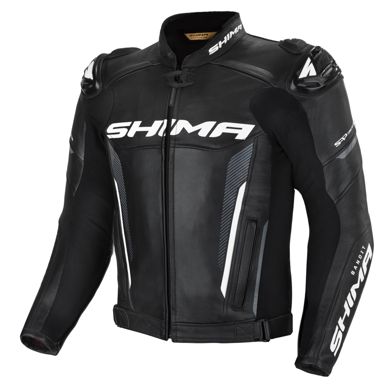Motociklistička jakna Shima Bandit crna rasprodaja