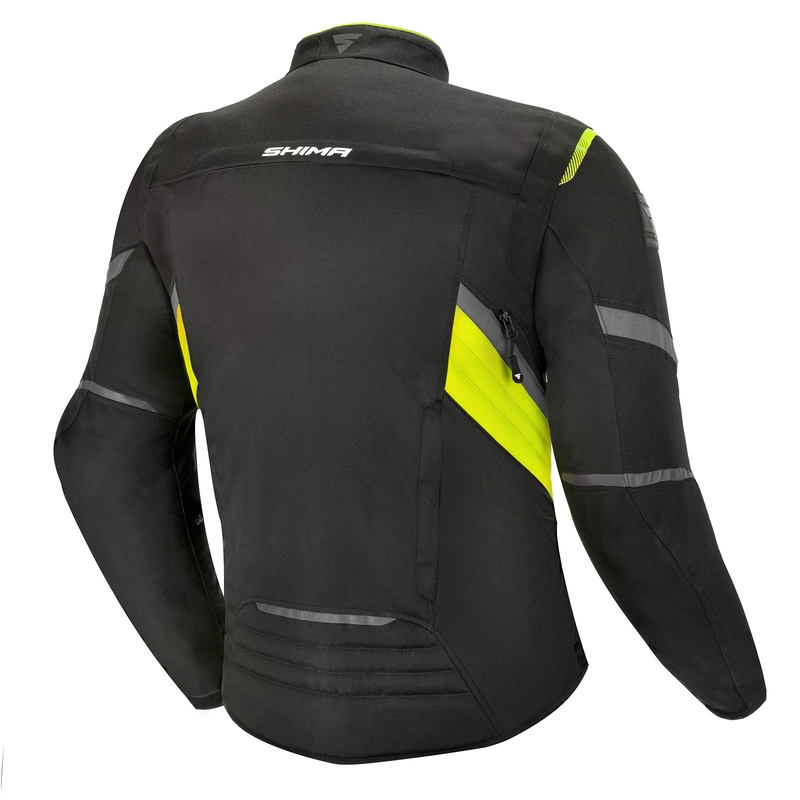 Motociklističke jakne Shima Rush Black-Fluo Yellow rasprodaja