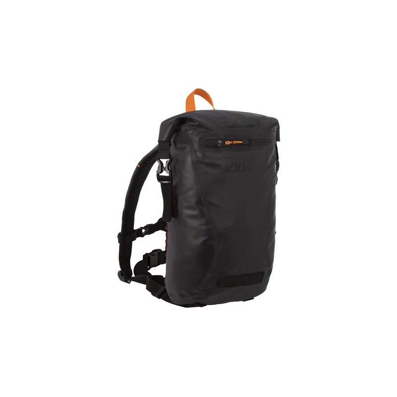 Vodootporni ruksak Oxford AQUA EVO crno-narančasti 22 l