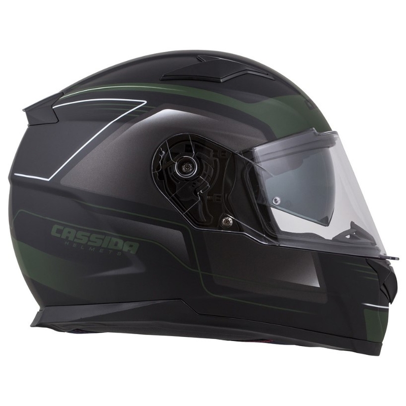 Cassida Apex Fusion motociklistička crno-zelena rasprodaja