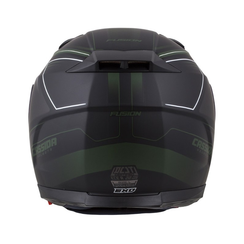 Cassida Apex Fusion motociklistička crno-zelena rasprodaja
