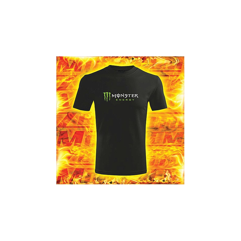 Majica s motivom Monster energy, crna