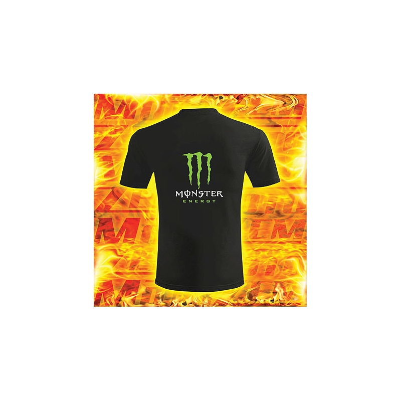 Majica s motivom Monster energy, crna