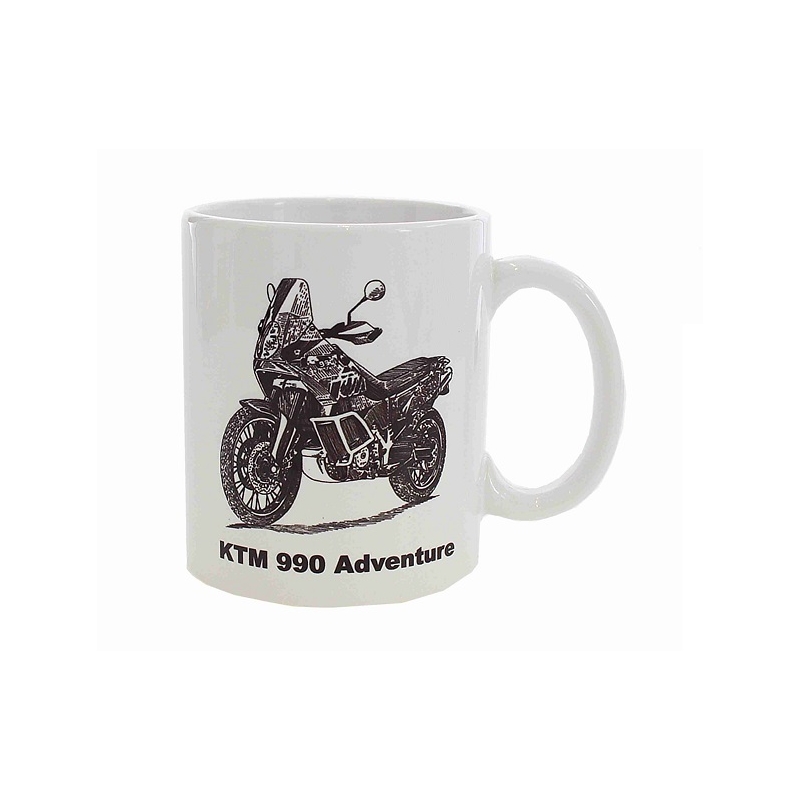 Šalica s printom KTM 990 Adventure