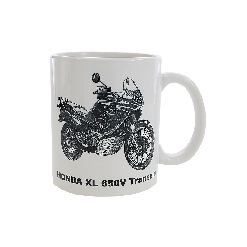 Šalica s printom Honda XL 650V Transalp