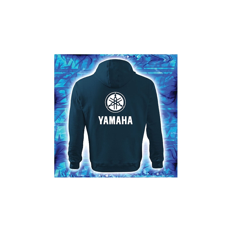 Yamaha mornarsko plava majica s kapuljačom rasprodaja