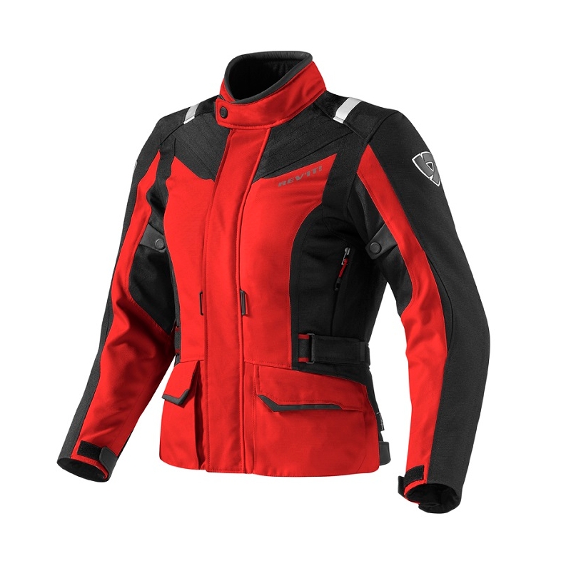 Ženske motorističke jakne Revit Voltiac crveno-crna rasprodaja