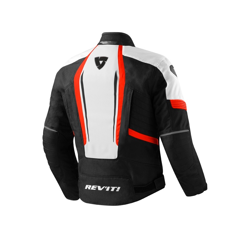 Revit Shield motoristička jakna bijelo-crvena rasprodaja