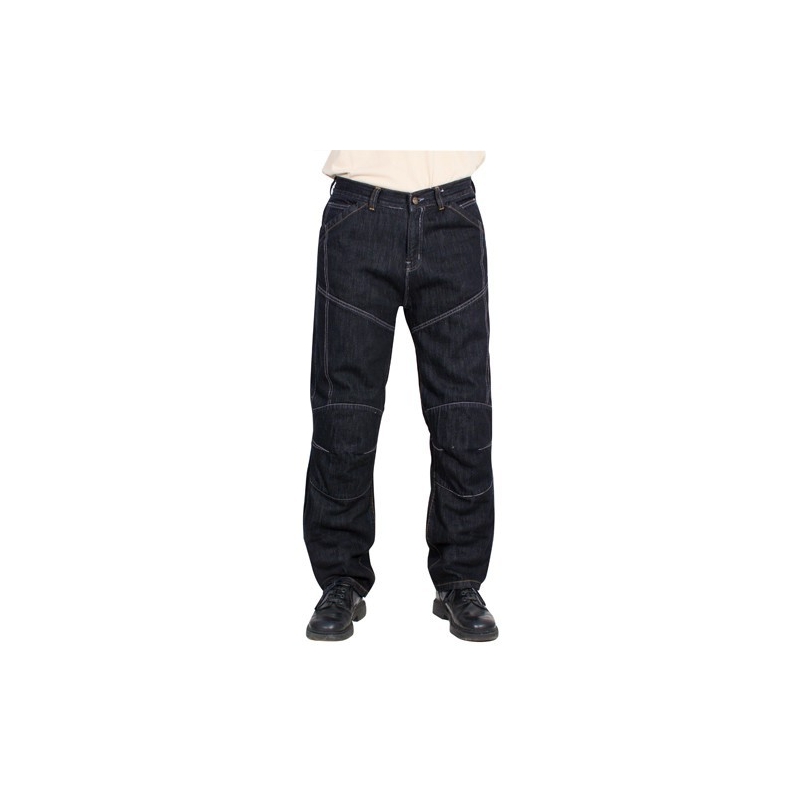 Motorističke traperice od kevlara Roleff Jeans crne