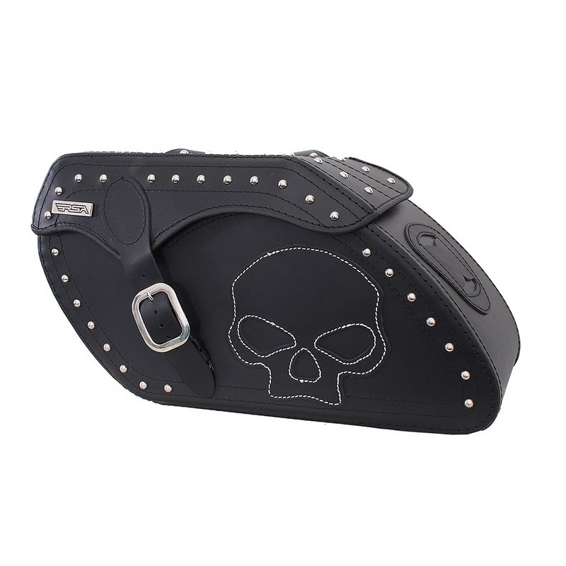 Kožne motorističke torbe Chopper RSA-51B Skull rasprodaja