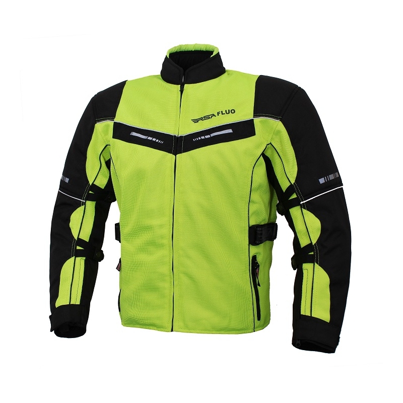 Motociklističke jakne RSA Airforce Black-Fluo Yellow rasprodaja