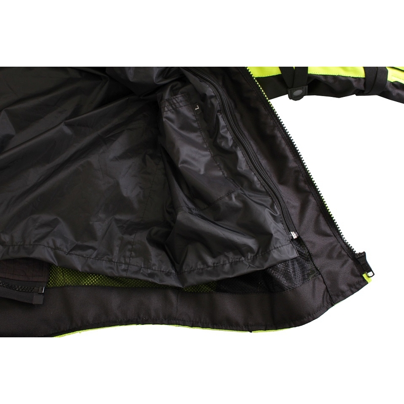 Motociklističke jakne RSA Airforce Black-Fluo Yellow rasprodaja