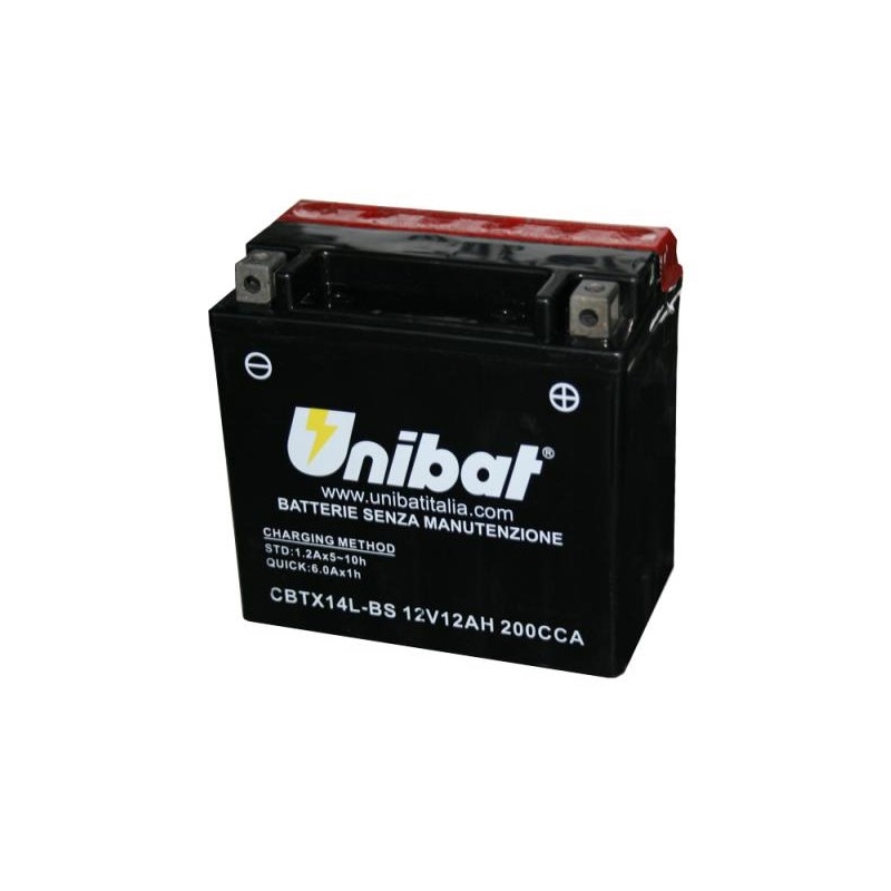Baterija bez održavanja Unibat CBTX16-BS, 12V 14Ah