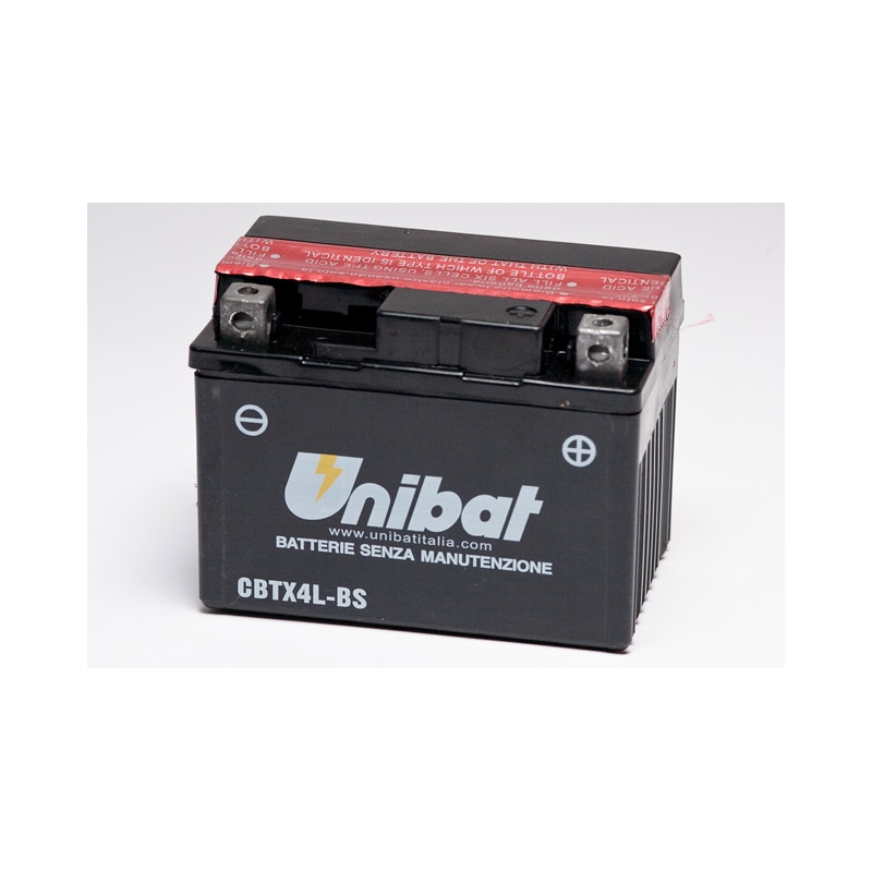 Baterija bez održavanja Unibat CBTX4L-BS, 12V 3Ah