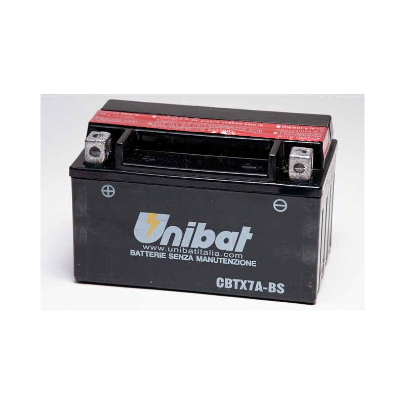 Baterija bez održavanja Unibat CBTX7A-BS, 12V 6Ah