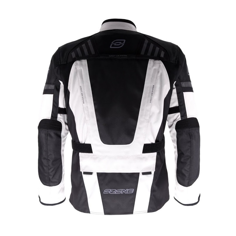 Motociklističke jakne Ozone Deep Grey-Crne rasprodaja
